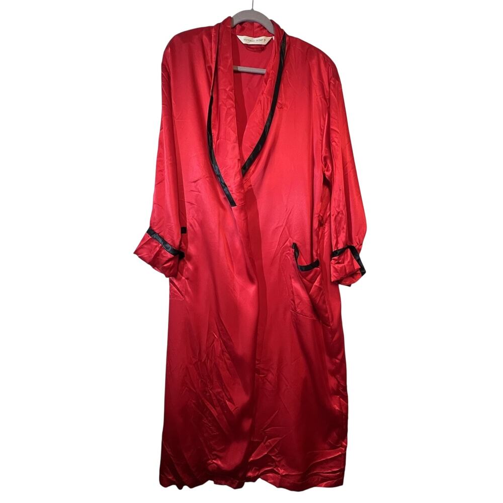 Victoria’s Secret Red Lingerie Robe Size S No‎ Robe Tie